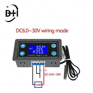 XY-WT01 เครื่องควบคุมอุณหภูมิแบบดิจิตอล XY-WTH1 เครื่องควบคุมอุณหภูมิและความชื้น เทอร์โมมิเตอร์ ไฮโกรมิเตอร์ โมดูลพร้อมจอแสดงผล LED - Product Image 6