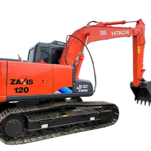 Excavatrice sur chenilles hydraulique d'occasion Hitachi ZX 120 haut de gamme à bas prix, 12 tonnes - Product Image 1