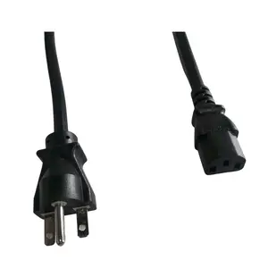 Cable de alimentación 2 pin portátil 3*0,75mm EU C20 C21 cable de alimentación dos enchufes cable de alimentación europeo