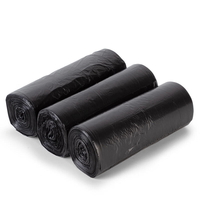 Sacs poubelles en plastique jetables en gros, sacs à cordon plats colorés de 13 gallons pour bureau, maison, magasin