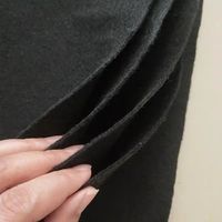 Doublure unie non tissée 100 % polyester naturel 9mm 5mm 2mm 1.8mm antistatique pour chaussures, textiles de maison, sacs, hôpitaux et voitures