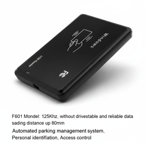 <span class=keywords><strong>Lector</strong></span> de Tarjetas IC USB de Alto Rendimiento F601, <span class=keywords><strong>Lector</strong></span> RFID de Escritorio de 125KHz, Plug & Play, Sin Controlador - Product Image 2