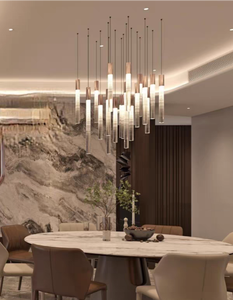 वेको बड़े झूमर के झूले को प्रकाश परियोजना के लिए बड़े कस्टम बनाया गया छत आधुनिक और लक्जरी झूमर - Product Image 4