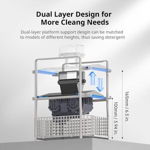 Estación de Lavado y Curado Anycubic 3.0, Nueva, Totalmente Automática, 217x216x310mm, Equipo de Postprocesamiento para Impresoras 3D de Resina - Product Image 3