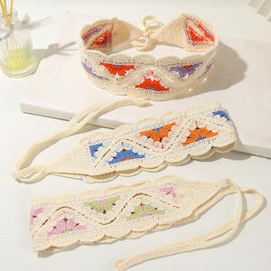 Verano Nuevos productos Pañuelo de estilo rural Bufanda triangular francesa Accesorio de diadema de dopamina junto al mar - Product Image 3