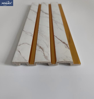 Panneau mural 3D écologique en PS, revêtement cannelé en polystyrène pour panneaux muraux décoratifs intérieurs et décoration de plafond