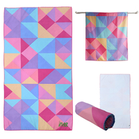 Eco Friendly Sand Free Quick Dry Super Absorbent Compact Oversized Large Towels Microfiber Lightweight Thin Beach Towel