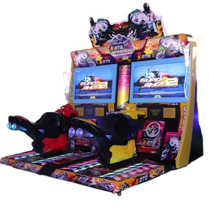 Jeu de course de moto vidéo 3d ou machine d'<span class=keywords><strong>arcade</strong></span> à pièces pour 2 joueurs à moteur à vendre - Product Image 1