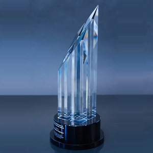Crystal <b>Trophy</b> Laser <b>Engraved</b> 26-30cm Durable For Awards Events Gifts - Product Image 5