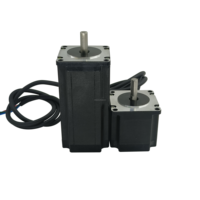 Kit Motor Stepper Loop Terbuka TQG Hybrid 57mm Nema 23 dengan Driver DM542 Bersertifikasi CE CCC ISO untuk Mesin CNC Router Pengukir
