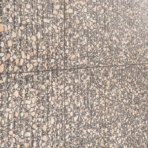 Terrazo Italiano Acanalado <span class=keywords><strong>Dolce</strong></span> Rina Gris 12x24, Baldosa de Terrazo Pulido para Pared de Chimenea - Product Image 2