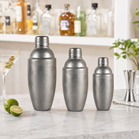 Ensemble de shakers à cocktails haut de gamme en acier inoxydable, mélangeur de mixologie pour la préparation de cocktails, accessoires pour bar à domicile