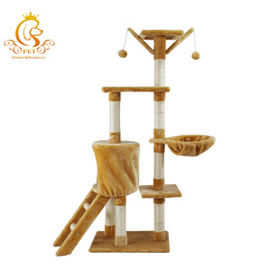 EUR PET Hot Selling Luxus-Katzen kratz <span class=keywords><strong>baum</strong></span> Nachhaltiger Papier kratzer Kratz <span class=keywords><strong>baum</strong></span> mit Halloween-Thema für große Katzen - Product Image 1