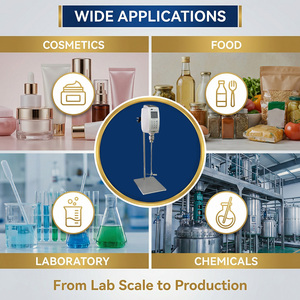 Laboratory <strong>Mixing</strong> <strong>Equipment</strong> Chemical Paint Mixer AM250W-T Stand Mixer Blender Lab <strong>Mixing</strong> Machine For Liquid Cosmetic - Product Image 2
