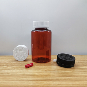 Bouteilles de pilules avec bouchons résistants aux enfants bouteilles vides en plastique pour animaux de compagnie pots de stockage de pilules bouchons à vis 60 <span class=keywords><strong>cc</strong></span> 100 <span class=keywords><strong>cc</strong></span> 150 <span class=keywords><strong>cc</strong></span> - Product Image 4