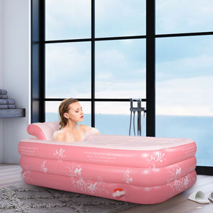 Baignoire de spa <span class=keywords><strong>gonflable</strong></span> circulaire personnalisée <span class=keywords><strong>pour</strong></span> adultes <span class=keywords><strong>accessoire</strong></span> de piscine pliable et portable en PVC avec logo OEM personnalisable de Guangdong - Product Image 5