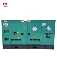 Groupe électrogène diesel Cummins de l'usine Fujian Yihua, puissance de 50 kVA, 60 kVA, 80 kVA, 100 kVA-1500 kVA