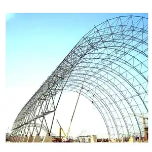 LF Structural Steel Roof Truss Design Coal Stockyard Storage Shed