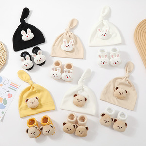 <span class=keywords><strong>Set</strong></span> Topi dan Kaus Kaki Bayi Kartun 3D Grosir Katun Bayi Baru Lahir Perempuan Laki-laki Kaus Kaki Lucu <span class=keywords><strong>Set</strong></span> Topi dan Kaus Kaki Bayi - Product Image 1