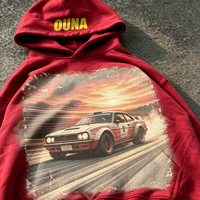 Fabricant de vêtements OUNA, impression DTG personnalisée, sweat-shirt surdimensionné vintage déchiré en tissu French Terry, effet délavé à l'acide