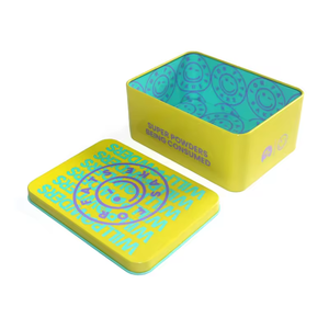 Caja de Metal Personalizada con Impresión para Baklava, Envase Rectangular de Metal para Galletas de Chocolate, en Oferta - Product Image 1