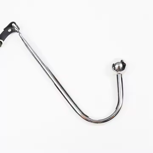 Bdsm שעבוד סקס אנאלי, הצוואר לשורש כף יד ערכת עם שרשרת המתיחה מתכווננת מאחורי האזיקים צווארון - Product Image 5