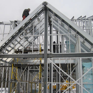 Veloce Costruire Prefabbricati Casa Di Lusso Villa Casa di Luce Gauge Acciaio Inquadratura - Product Image 1