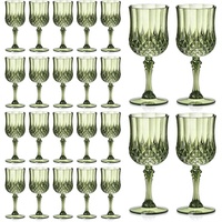 Verre à vin rouge en PS de haute qualité 220 ml, motif diamant, style minimaliste, créatif et coloré, pour le marché chinois transfrontalier
