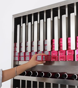 Étagère de rangement en acier inoxydable pour salon de coiffure, support pour pâte <span class=keywords><strong>à</strong></span> teindre, présentoir suspendu pour pâte <span class=keywords><strong>à</strong></span> teindre - Product Image 1