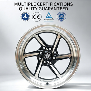 Cerchi Flowtone Weld Racing 8 Fori 4x100/114.3 15 Pollici 6 Razze OZ Cerchi in Lega Fusione Profonda Disponibili - Product Image 4
