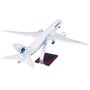 41cm 1:130 Lumière LED <span class=keywords><strong>à</strong></span> commande vocale avec roues Mexican Airlines <span class=keywords><strong>Serpent</strong></span> <span class=keywords><strong>à</strong></span> plumes Dieu B787-9 Ornement décoratif - Product Image 6