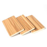 Panel Dinding TV dari Kayu Lapis Veneer Ebony Dekoratif untuk Dekorasi Rumah, Kayu Lapis untuk Penggunaan Jangka Panjang