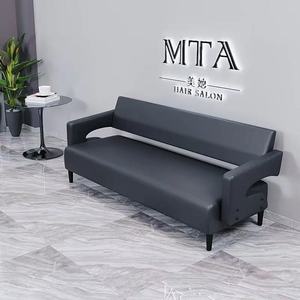 2026 New High Quality Commercial Full Leather Padded <b>Sofa</b> Chair Office Furniture Chair Reception Areas Room Waiting <b>Bench</b> Seat - Product Image 6