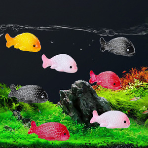 Miniature Fish Ocean Theme Decor Synthetic Resins Multi Piece Desk Supplies Modern Design - Product Image 1
