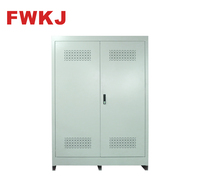 FWKJ Régulateur de tension automatique triphasé de haute qualité, régulateur de tension automatique AC en cuivre pur SBW-F-500KVA, stabilisateur de tension à usage industriel