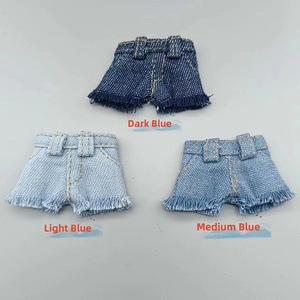 เสื้อผ้าตุ๊กตา Ob11 กางเกงยีนส์ YMY <span class=keywords><strong>Molly</strong></span> ขนาด 1/12 ขอบรุ่ยแต่งระบายเล็กๆ กระเป๋าตาข่ายแฟชั่นสำหรับตุ๊กตา - Product Image 4