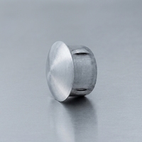 Embout de finition en acier inoxydable 316/304 de haute précision, personnalisable, de type à enfoncer, pour rampes d'escalier et de balcon