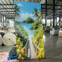 Autocollant mural contemporain de la carte du monde en gros, autocollants muraux imperméables, panneau mural décoratif pour la maison