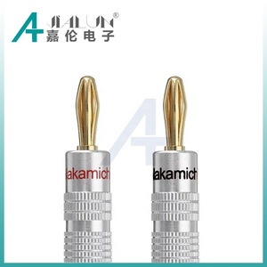 JIALUN Đầu Cắm Chuối 4Mm Đầu Cắm Âm Thanh Đầu Cắm Chuối Đồng Mạ Vàng HIFI 24K - Product Image 4