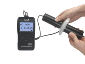Densitómetro LS117, Medidor de Densidad Óptica, Prueba de Área de Puntos en Película de Aluminio para Rayos X con Transmittancia OD VLT - Product Image 3