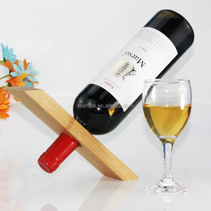 Contador personalizado de fábrica, balanceado, único, vinho, madeira, suporte de garrafa, de bambu, única, <span class=keywords><strong>rack</strong></span> de vinho - Product Image 1