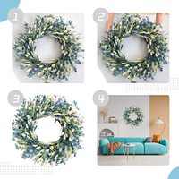 Vente chaude Artificielle Plancher Fleur Rangée Floral Panneau Guirlande Bleu Table Fleur Chemin pour La Décoration De Mariage