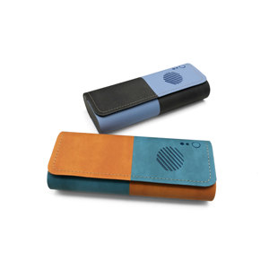 Nhà sản xuất của cứng da tông kính trường hợp lunettes hộp màu xanh kính mắt kính Gói Kính mát bao bì - Product Image 5