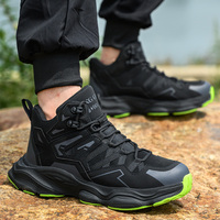 Chaussures de sécurité OEM pour homme avec embout en acier, anti-écrasement, anti-perforation, chaussures de travail antistatiques pour la construction et l'usine 8818