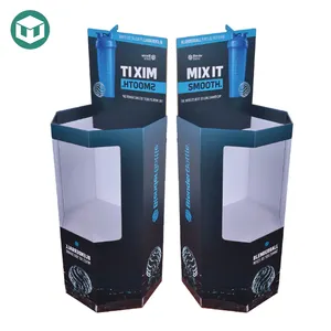 Bán Chạy Thùng Rác Các Tông In CMYK Thùng Rác Gấp Nếp Trưng Bày Để Bán Lẻ - Product Image 1