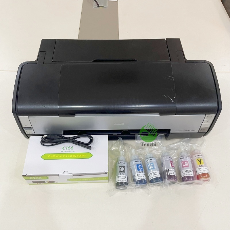 Струйный принтер для Epson Stylus фото 1400 широкоформатный цветной струйный принтер 13x19 дюймов CDs/DVDs принтер