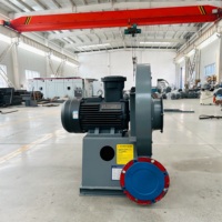 Ventilateur centrifuge industriel à entraînement direct de petite taille en acier inoxydable pour l'élimination de la poussière, la filtration de l'air, conception multi-matériaux
