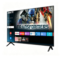 VISHINE Televisor Inteligente Android de 32 43 50 55 70 75 85 100 Pulgadas con Retroiluminación LED, Televisor HD LCD 4K de Pantalla Plana para Baño, Personalizable