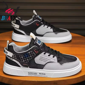 Nuevas Zapatillas Deportivas de Hombre con Caña Alta, Blancas, Estilo Estudiantil, para Deportes de Invierno, Ocio, Versátiles, Modernas, con Plantilla de Malla - Product Image 2