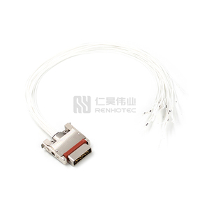 Connecteur rectangulaire J14B-26ZK J14B-26TJ série J14B de prise d'aviation - Product Image 5